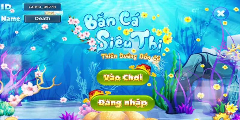 Game siêu thị săn cá