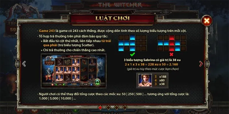 Luật chơi The Witcher Wild Hunt 