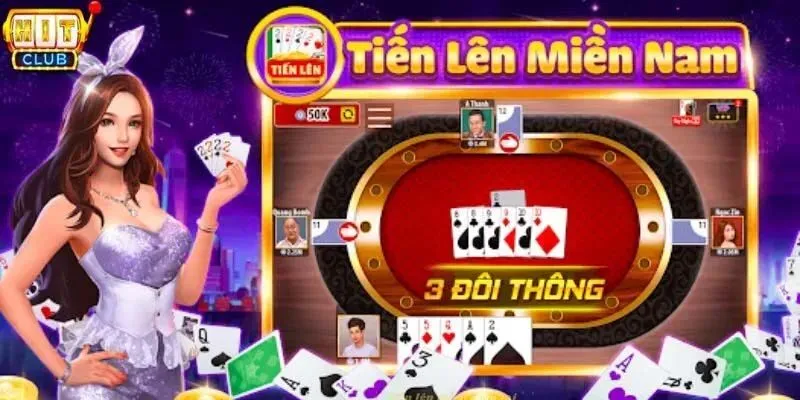 Game đánh bài đổi thưởng tiến lên miền Nam